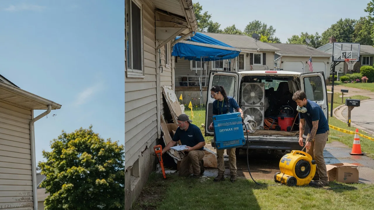 Ceiling Leak Cleanup in East Jordan, MI near me