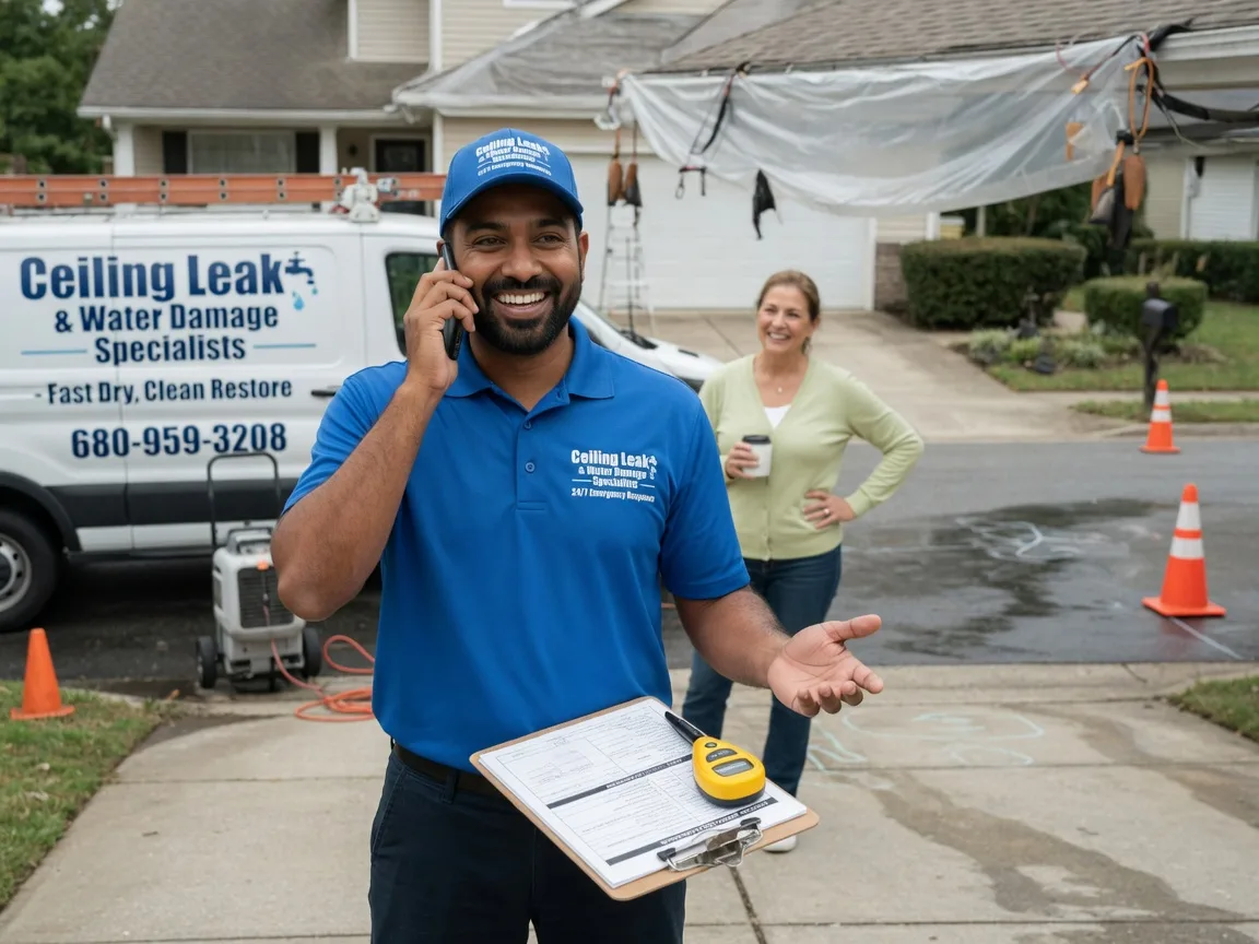 Ceiling Leak Cleanup East Jordan, MI FAQs